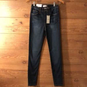 Judy Blue NWT sz 1/25 High Waist Rayon Skinny Dark Blue Jeans
